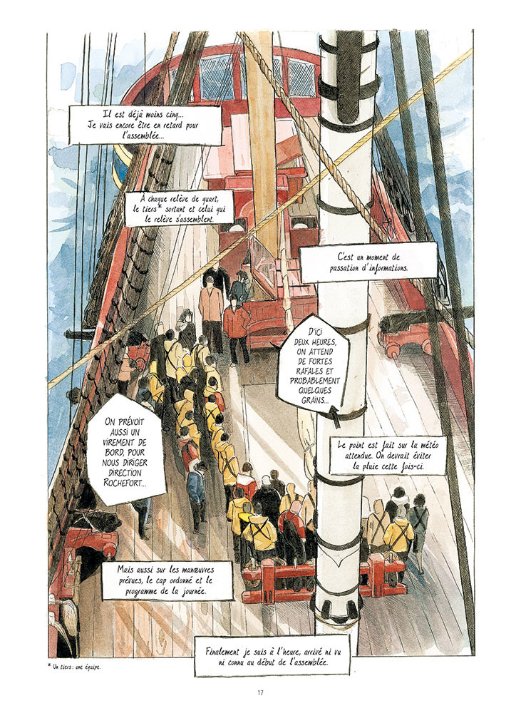 UNE VIE DE GABIER à BORD DE L'HERMIONE - 4