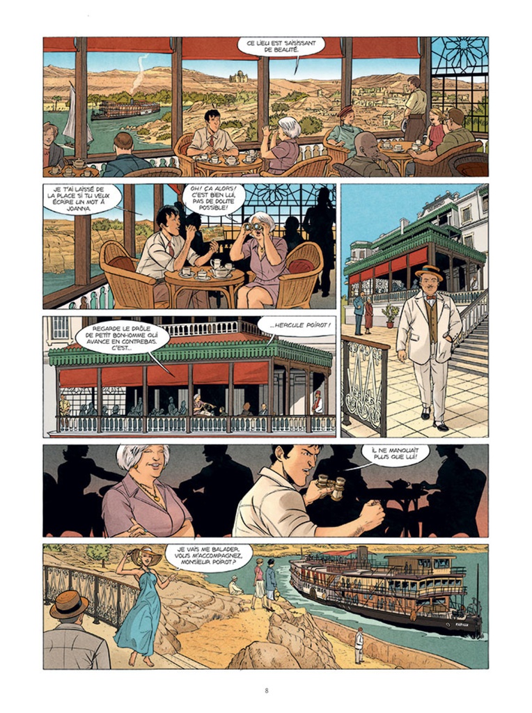 HERCULE POIROT - MORT SUR LE NIL - 6