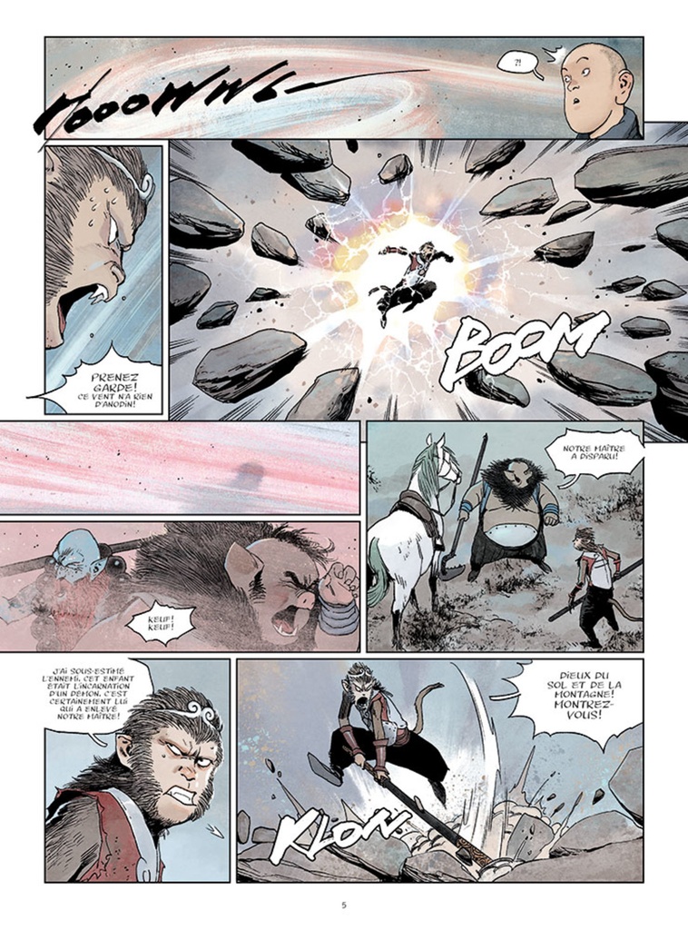 LE ROI SINGE - T4 - LES MONTS FLAMBOYANTS - 3