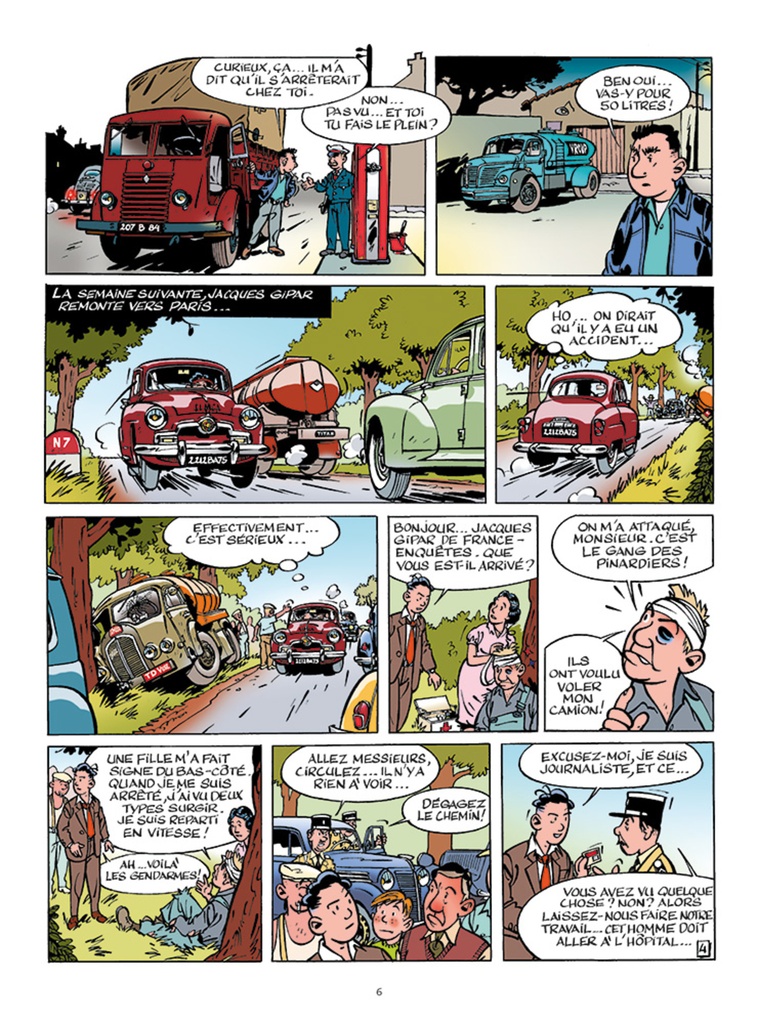 UNE AVENTURE DE JACQUES GIPAR - T01 - LE GANG DES PINARDIERS - 4