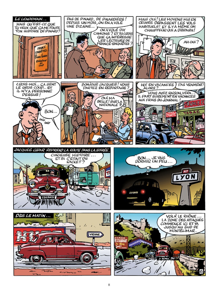 UNE AVENTURE DE JACQUES GIPAR - T01 - LE GANG DES PINARDIERS - 6
