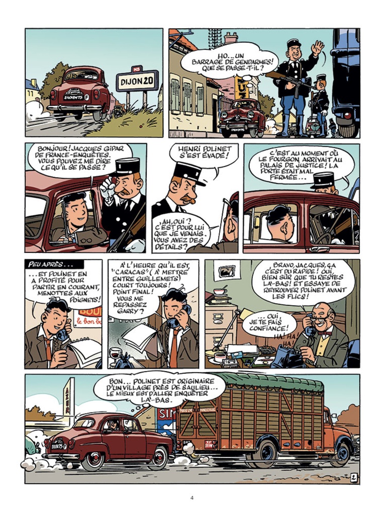 UNE AVENTURE DE JACQUES GIPAR - T02 - LE RETOUR DES CAPUCINS - 2