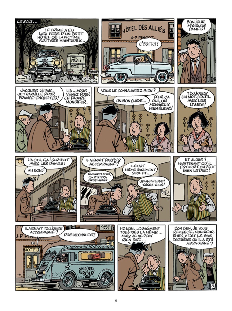 UNE AVENTURE DE JACQUES GIPAR - T04 - LA FEMME DU NOTAIRE - 3
