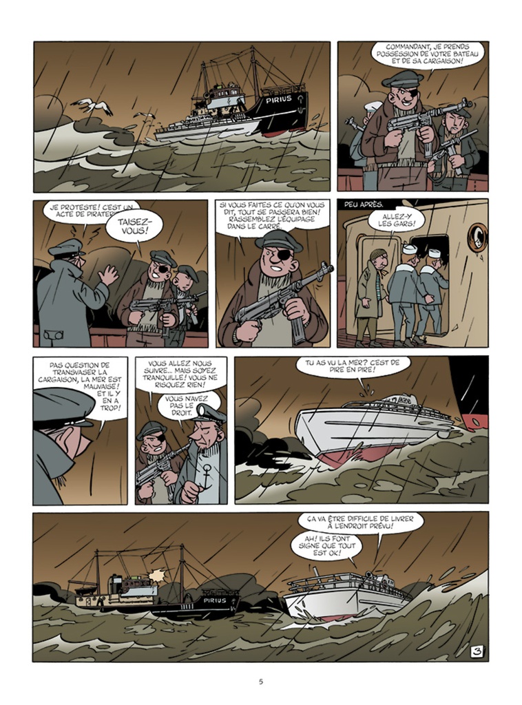 UNE AVENTURE DE JACQUES GIPAR - T05 - TRAFIC SUR LA GRANDE BLEUE - 3