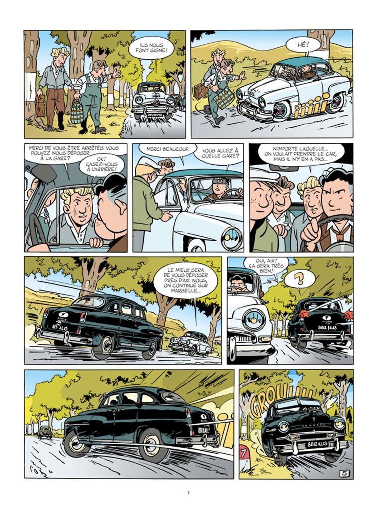 UNE AVENTURE DE JACQUES GIPAR - T05 - TRAFIC SUR LA GRANDE BLEUE - 5