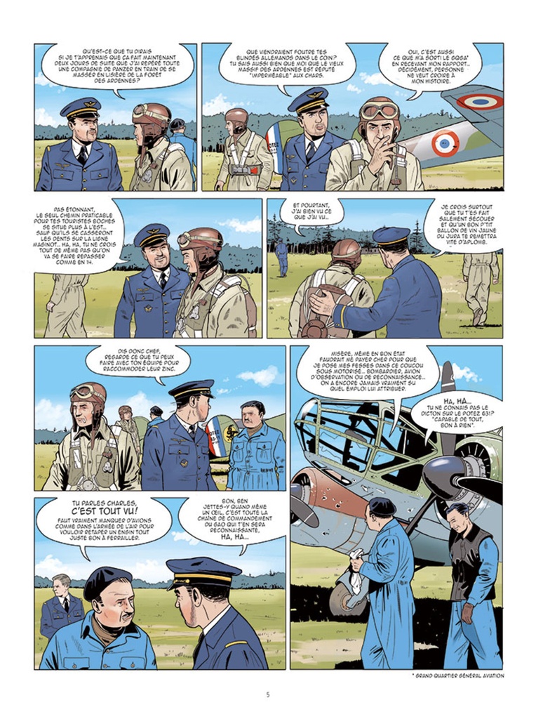 CIEL DE GUERRE - T1 - LES DIABLES ROUGES - 3