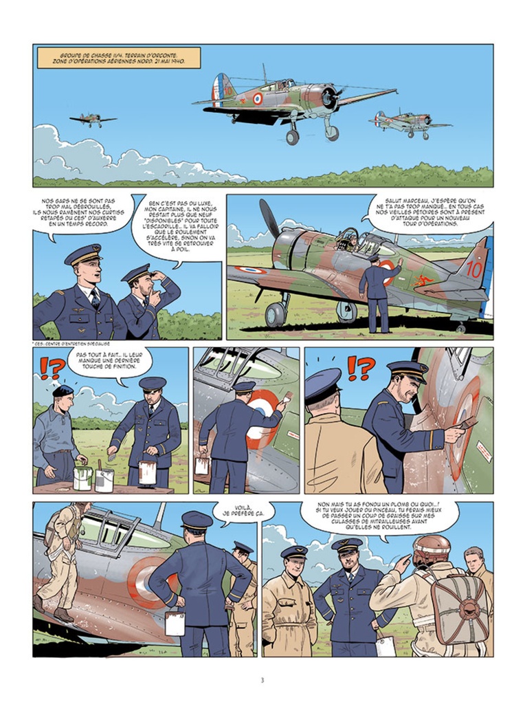 CIEL DE GUERRE - T2 - COCARDES EN FLAMMES - 1