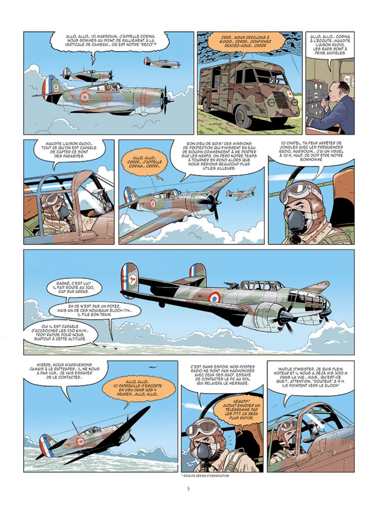 CIEL DE GUERRE - T2 - COCARDES EN FLAMMES - 3
