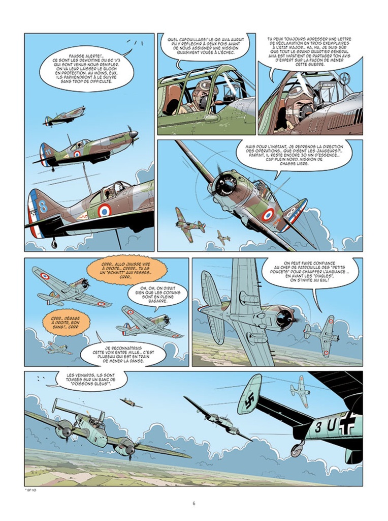 CIEL DE GUERRE - T2 - COCARDES EN FLAMMES - 4