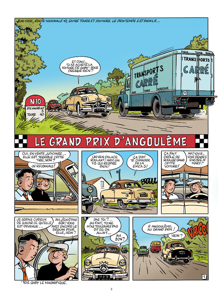 UNE AVENTURE DE JACQUES GIPAR - T11 - LE GRAND PRIX D'ANGOULEME