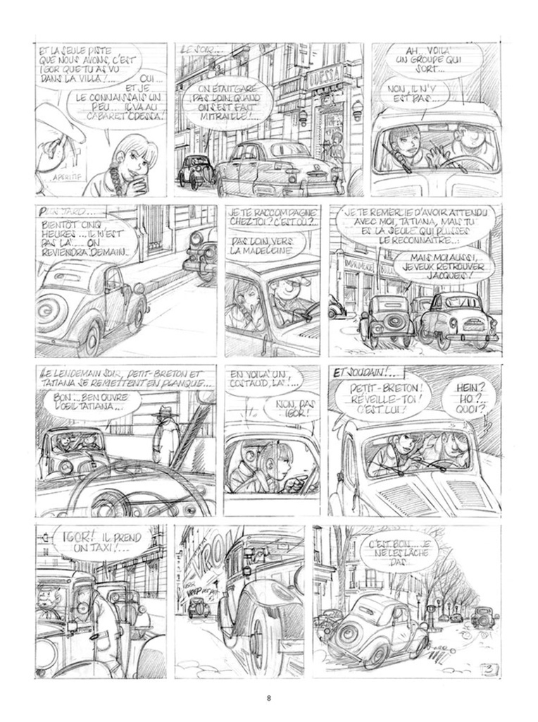 UNE AVENTURE DE JACQUES GIPAR - T09 - CRAYONNES - 5