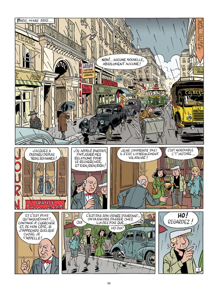 UNE AVENTURE DE JACQUES GIPAR - T09 - LE CHRIST DE SACLAY - 1