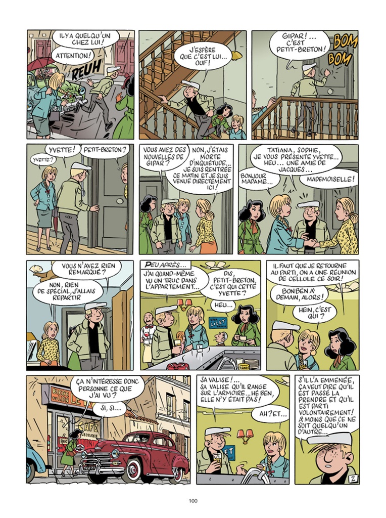UNE AVENTURE DE JACQUES GIPAR - T09 - LE CHRIST DE SACLAY - 2