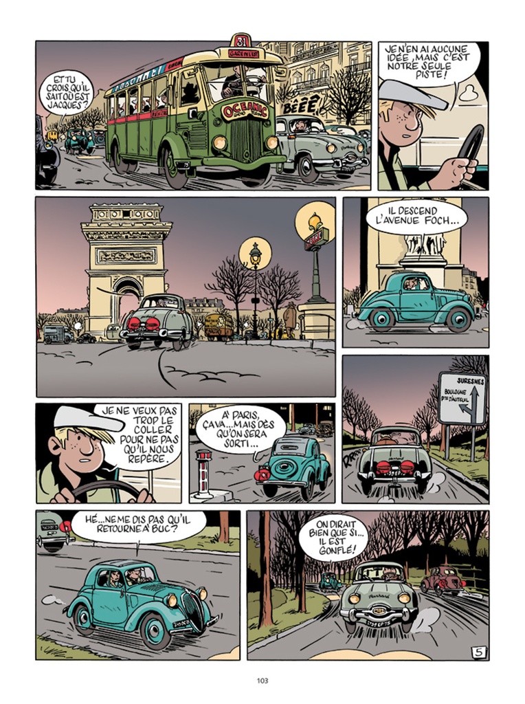 UNE AVENTURE DE JACQUES GIPAR - T09 - LE CHRIST DE SACLAY - 5