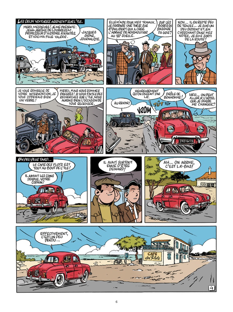 UNE AVENTURE DE JACQUES GIPAR - T10 - LE TRESOR DE NOIRMOUTIER - 10