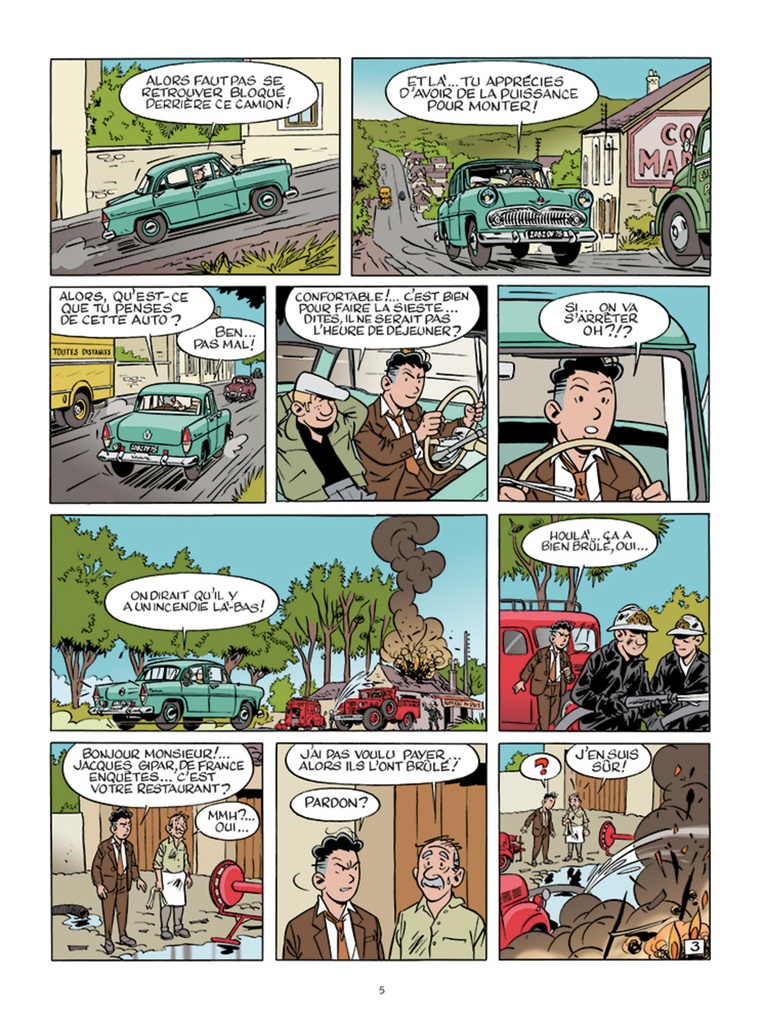 UNE AVENTURE DE JACQUES GIPAR - PARIS NORMANDIE (TOMES 7-9) - 3