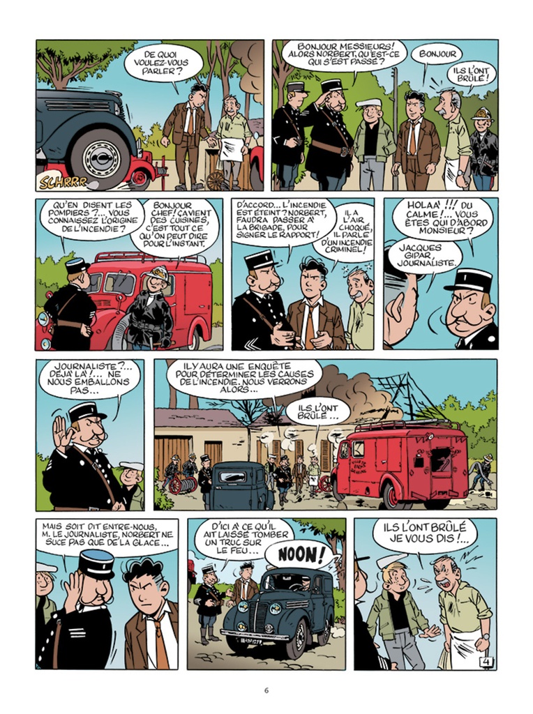 UNE AVENTURE DE JACQUES GIPAR - PARIS NORMANDIE (TOMES 7-9) - 4