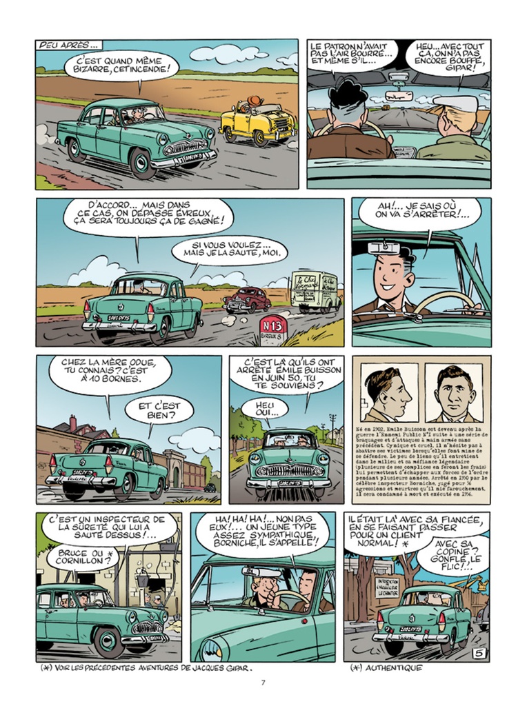 UNE AVENTURE DE JACQUES GIPAR - PARIS NORMANDIE (TOMES 7-9) - 5