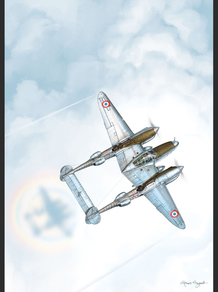 AFFICHE - P-38