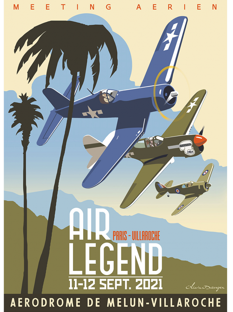 AFFICHE - MELUN AIR LEGEND 2021