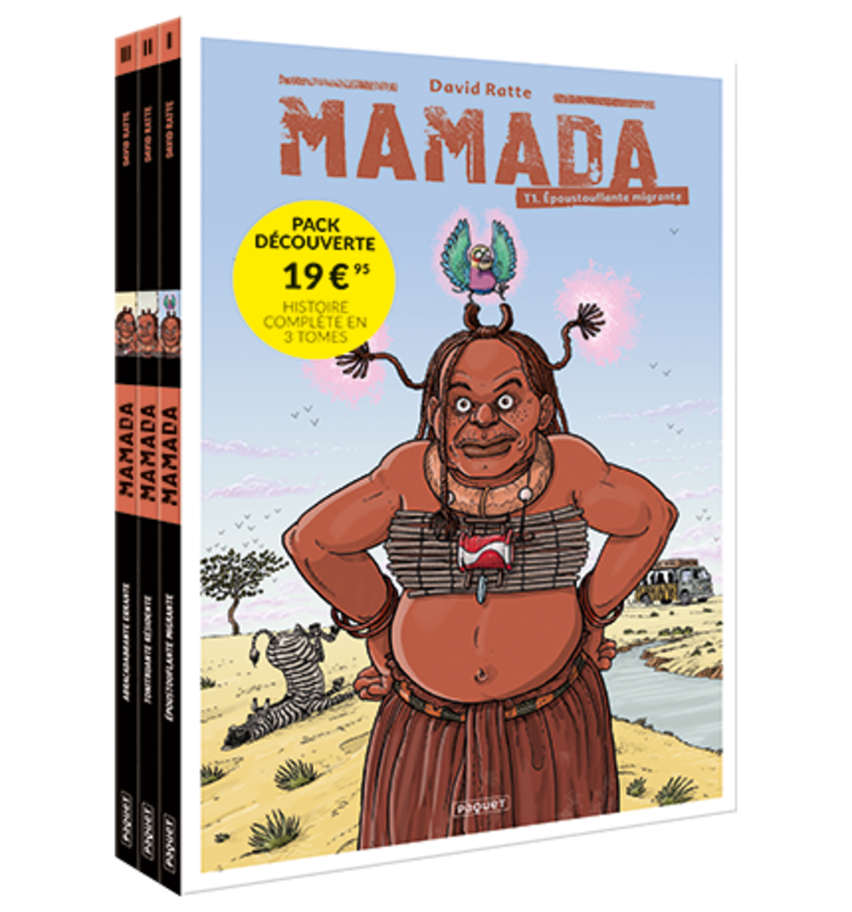 MAMADA - Pack découverte 3 volumes
