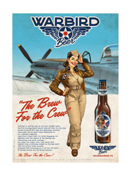 AFFICHE - WARBIRD BEER